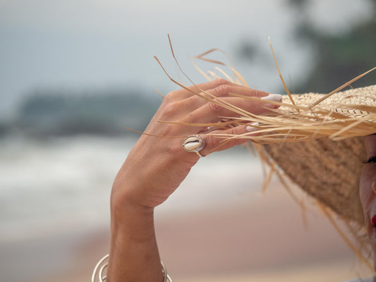Cowrie Shell Ring