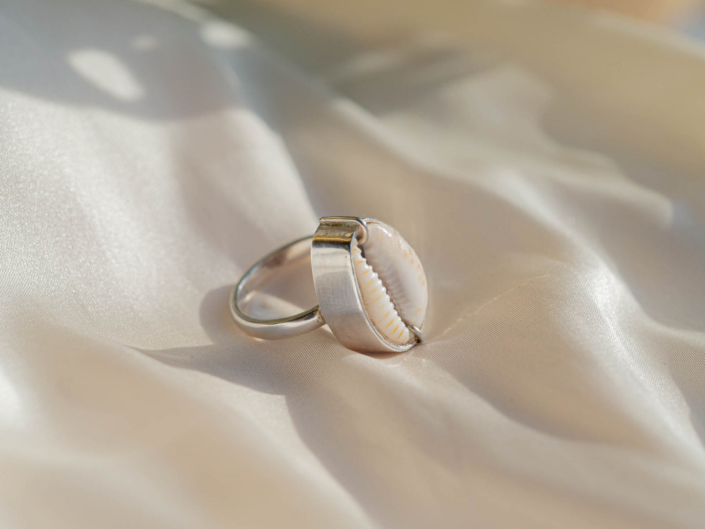 Cowrie Shell Ring