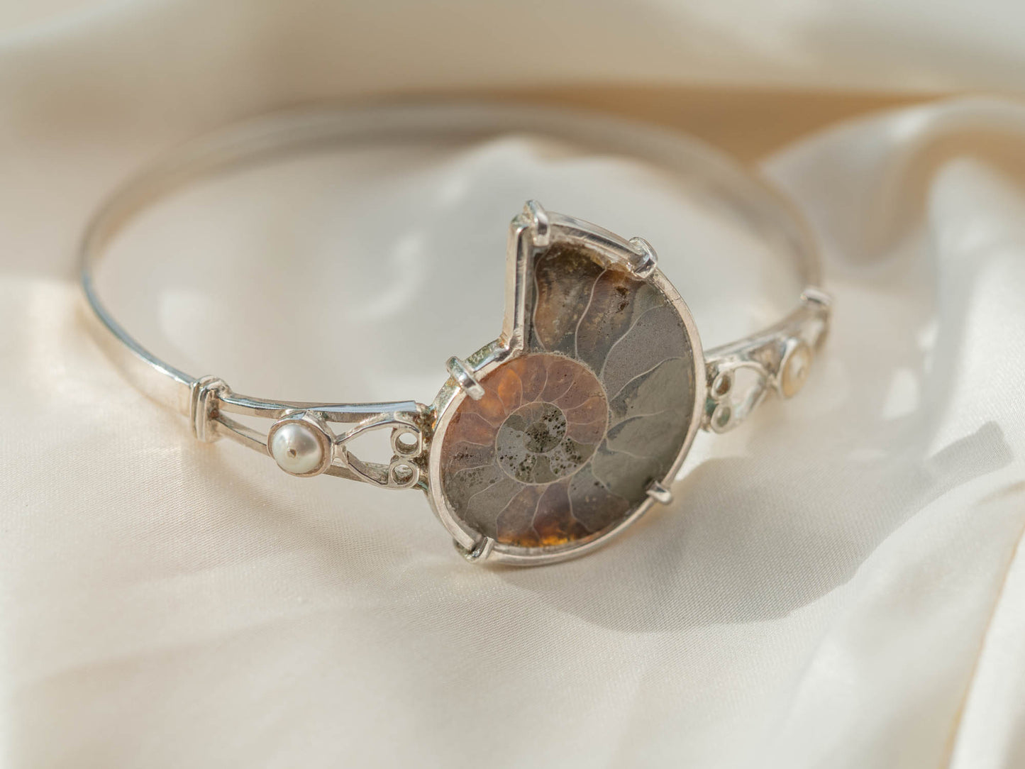 Fossil Tide Bangle