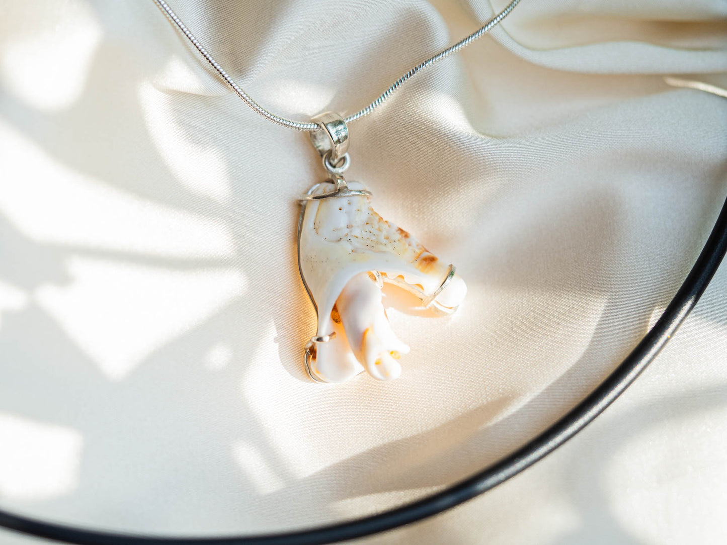 One of a kind Natural Shell necklace