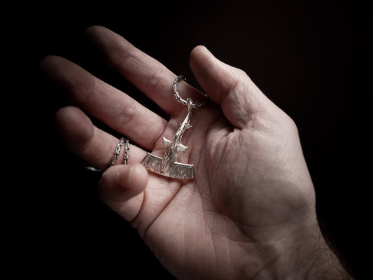 Sterling Silver Hammerhead Shark Pendant