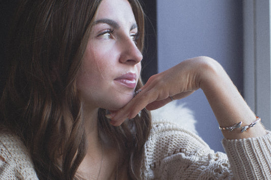 Pisces Sterling Silver Fish Bangle