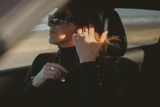 Handcrafted Sterling Silver Scallop Shell Necklace with Cultured Pearl