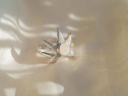 Starfish Shiva Shell Ring