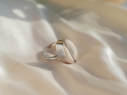 Cowrie Shell Ring