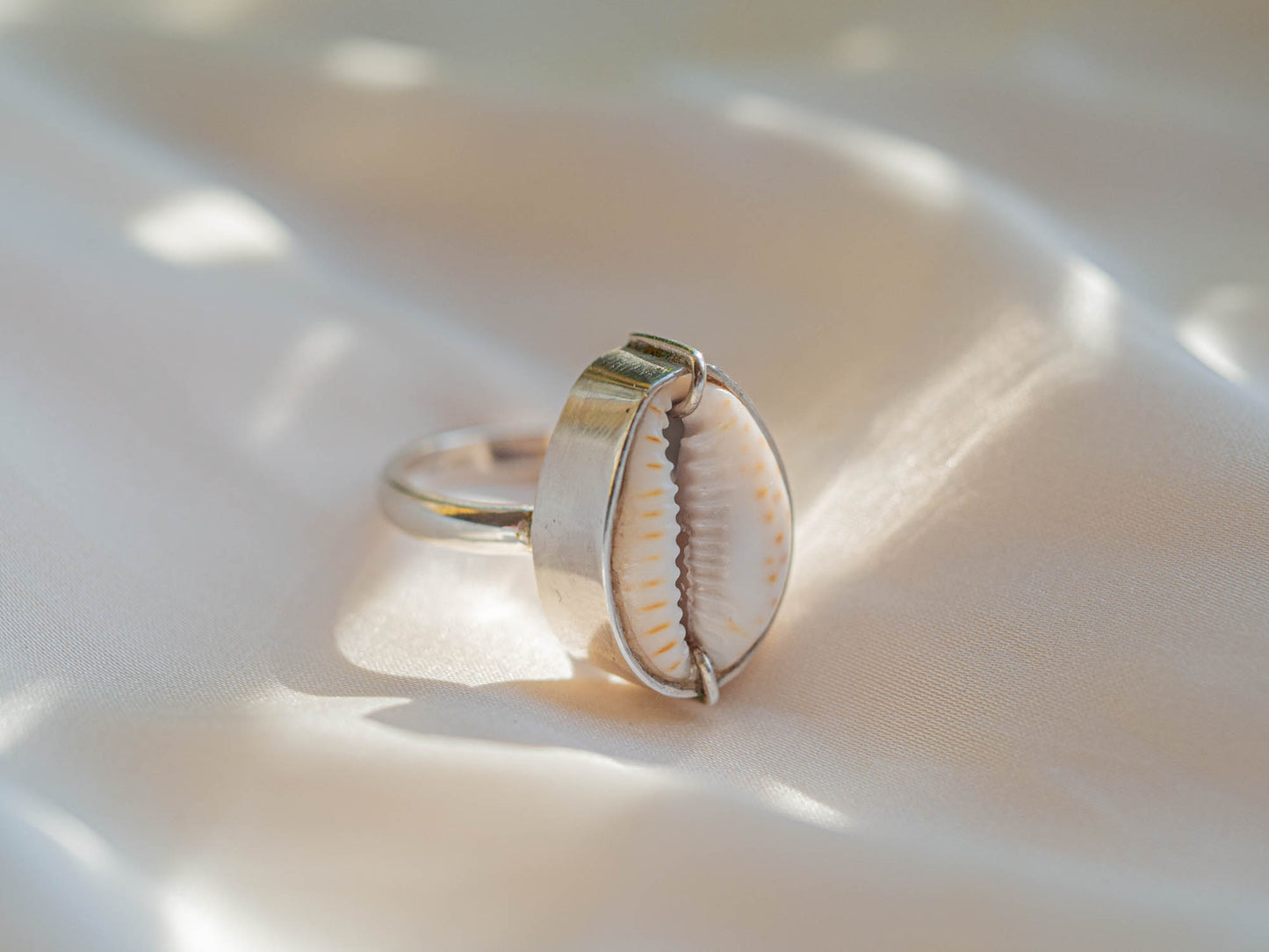Cowrie Shell Ring