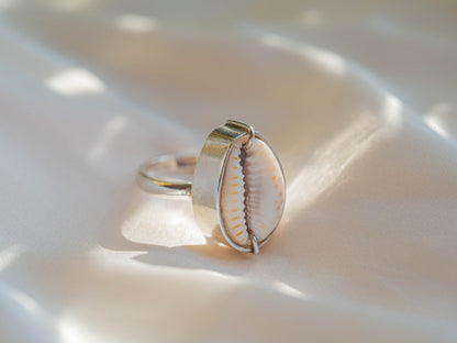 Cowrie Shell Ring