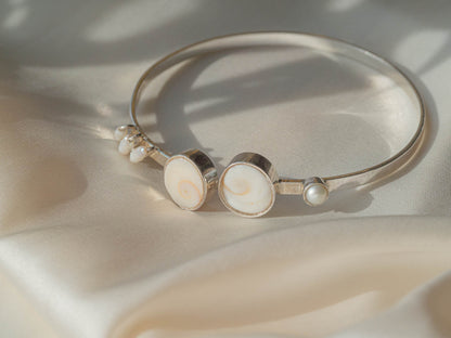 Shiva Pearl Bangle