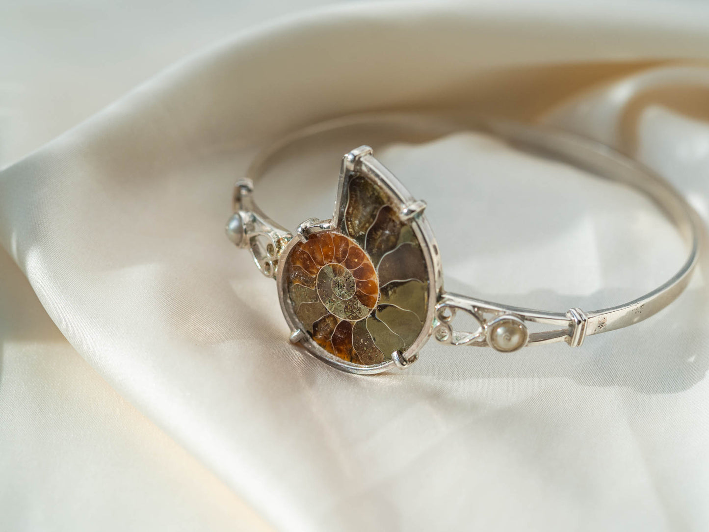 Fossil Tide Bangle