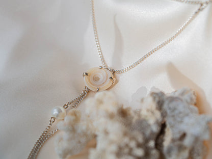 Seashell Hand Chain Bracelet