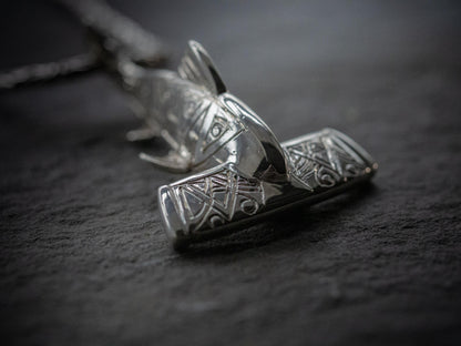 Sterling Silver Hammerhead Shark Pendant