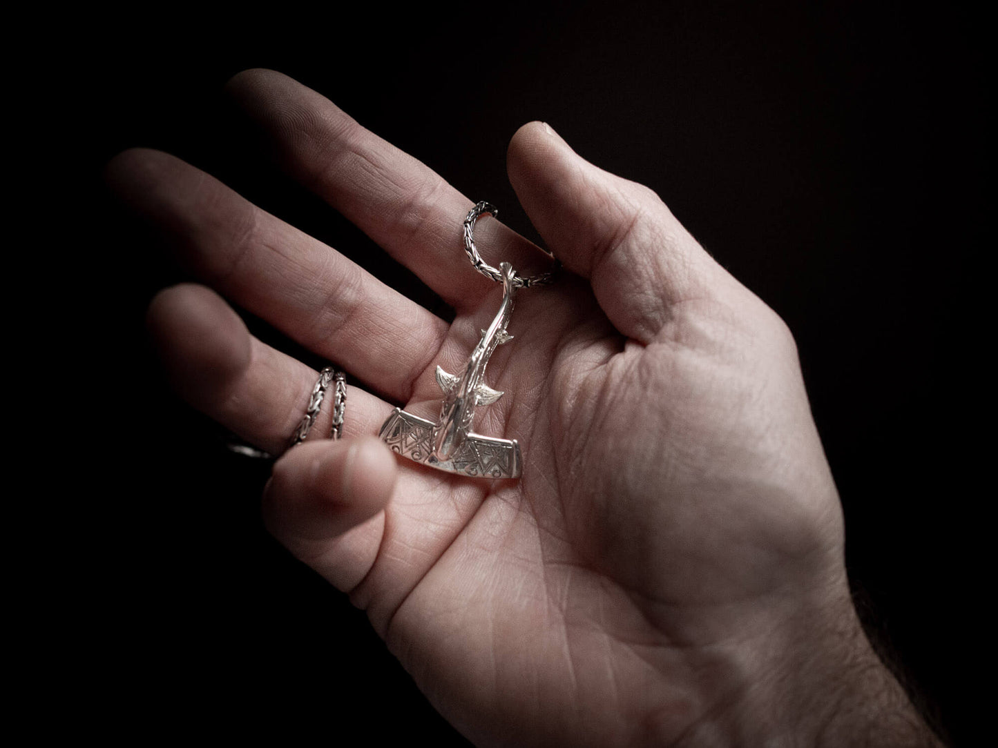 Sterling Silver Hammerhead Shark Pendant